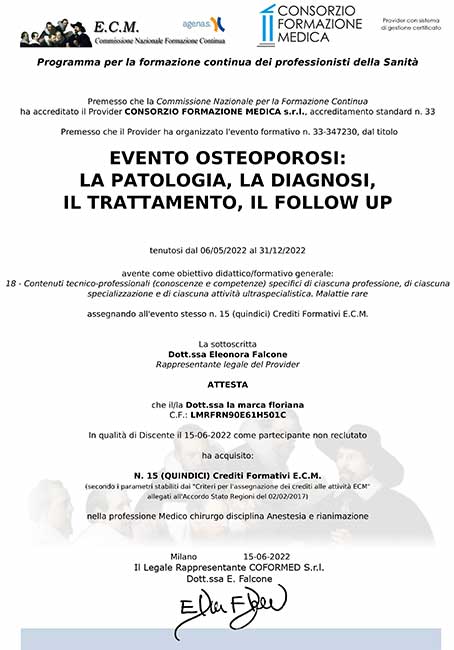 Osteoporosi: Diagnosi e Trattamento