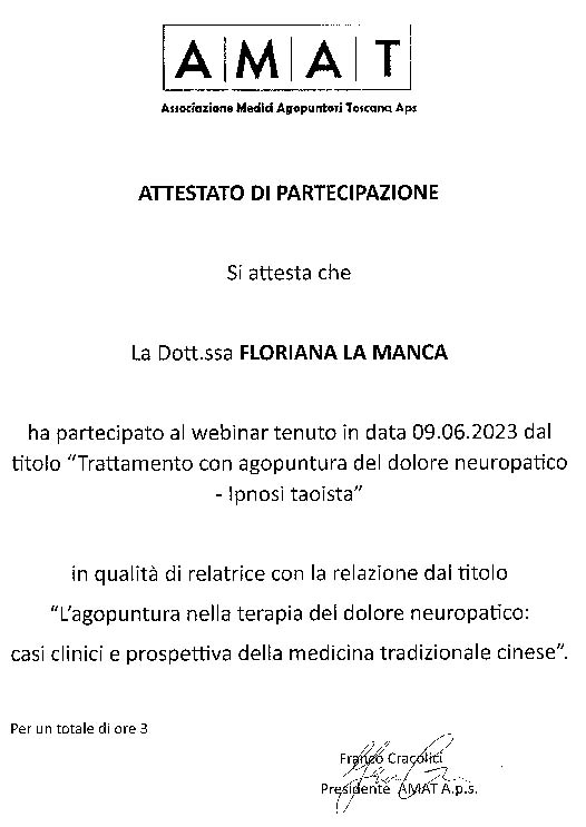 Agopuntura nel dolore neuropatico