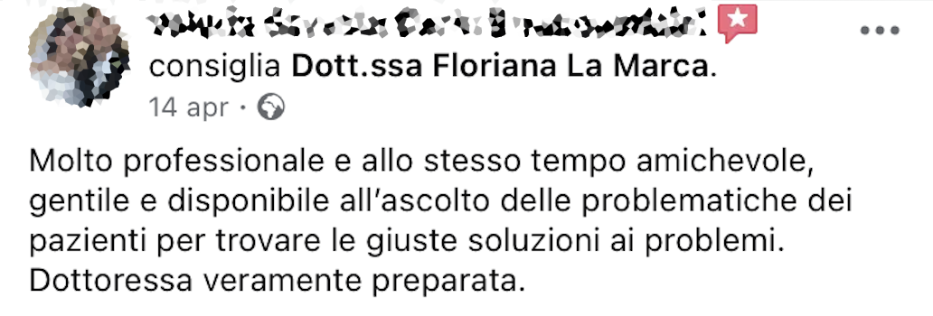 Testimonianza scritta 1